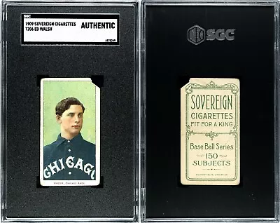 1909 T206 Ed Walsh Chicago White Sox HOF SGC A ***Sovereign 150*** • $339.99