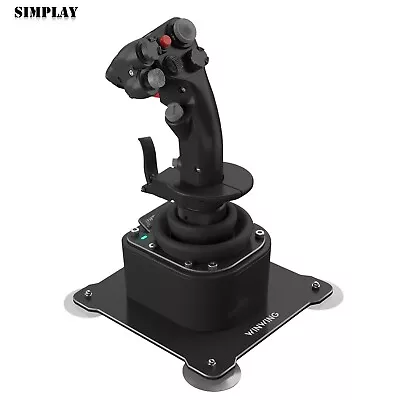 WINWING Orions 2 F16EX Flight Joystick Combo PC Flight Stick (with Shake Kit) • $499.70