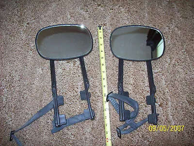 2 K Source Deluxe Universal Clip On Towing Mirrors USED Very Good • $29.99