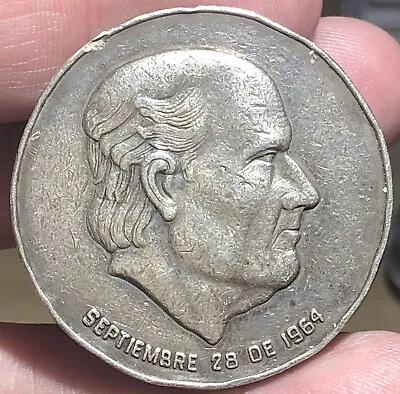 MEXICO MEDAL 1965 RARE Calle Miguel Hidalgo Guanajuato  • $70