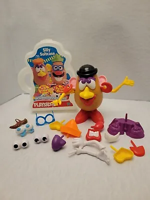 Vintage Silly Suitcase Build Mr. Potato Head OR Mrs. Potato Head 26 Parts Hasbro • $13