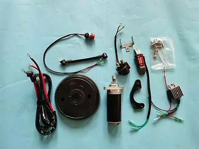 $199 • Buy The Electric Starter Kit Motor Tohatsu Outboard Motor 9.8HP M9.8 2 Stroke