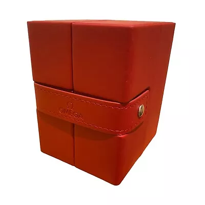 £39.99 • Buy Omega Watch Box Travel Service Case With Cushion