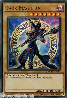 DUPO-EN101 Dark Magician Ultra Rare Limited Edition Mint YuGiOh Card • £3.19