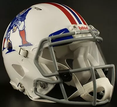 *CUSTOM* NEW ENGLAND PATRIOTS NFL Riddell Speed AUTHENTIC Football Helmet • $359.99