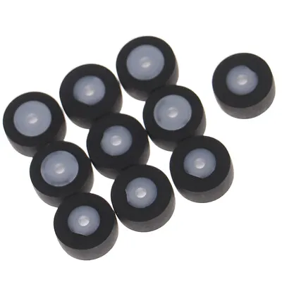 £5.49 • Buy 10pcs 1.8x5x11.5mm Pressure Pinch Roller Card Seat Audio Belt Pulley White Core√