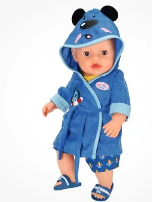 BABY BORN Outfit  Bath Deluxe  43cm. Brand New And Boxed Gift Boy Doll Swimming • £35