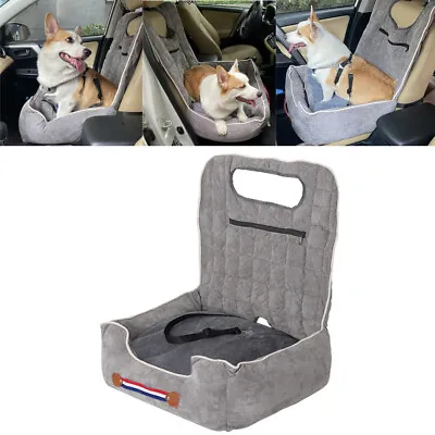 £29.96 • Buy Car Seat Carrier Cat Dog Pet Puppy Travel Safety Cage Booster Belt Bag Basket