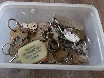 Vintage Large Lot Of Old House Car Pad Lock Keys #3 • $13.08
