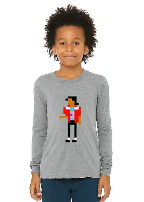 Michael Jackson Beat It Bot Crewneck Long Sleeve Shirt • $19.99
