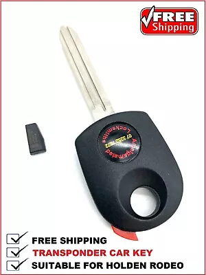 Transponder Car Key Suitable For Holden Rodeo RA 2003 To 2008 Toy43R-48 • $29.95