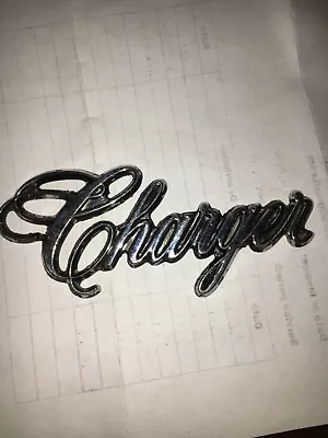 Vintage Metal Dodge Charger Emblem Badge Classic  • $12.99