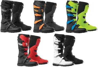 Thor Blitz XP Adult Riding Boots ATV Dual Sport Motocross Off Road Mx • $99.95