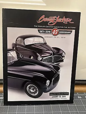 Barrett Jackson 45th Anniversary Magazine Collectible Man Cave Garage Reading • $4.99