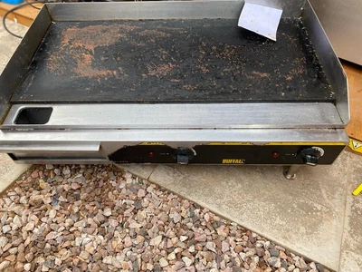 £80 • Buy Electric Griddle Flat Hotplate BBQ Grill Commercial Counter Stainless Steel 3KW