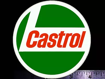 CASTROL Motor Oil - Original Vintage 1970's 80’s  Racing Decal/Sticker - 4 Inch  • $5.50