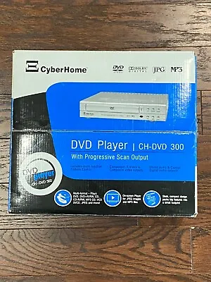 NEW CyberHome CH-DVD300 Progressive Scan DVD Player Silver - Original Packaging • $44.95