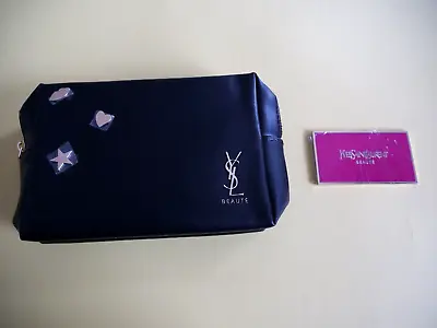 YSL Black Beauty Case & Fuchsia Mirror - Brand New • £60