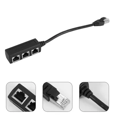 RJ45 Ethernet Splitter Cable 1 To 3 Adapter For LAN Network Computer/Router/Box • $9.97