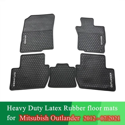 $85 • Buy Heavy Duty Waterproof Rubber Floor Mats For Mitsubishi Outlander 2012 - 07/2021