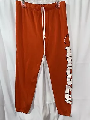 Vintage Cleveland Browns NFL Logo 7 Orange Sweatpants Men’s Large Made In USA • $26.25