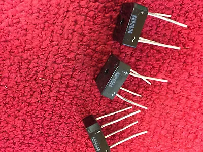 KBPC806 Bridge Rectifier Single Phase 600 V 8 A Through Hole 4 Pins 1V 3PC • $8.10