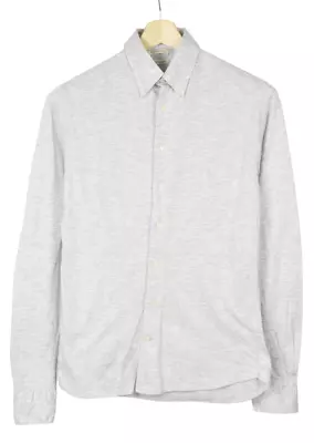 SUITSUPPLY Egyptian Cotton Extra Slim Fit Washed Formal Shirt Men's 37 / 14 1/2 • £24