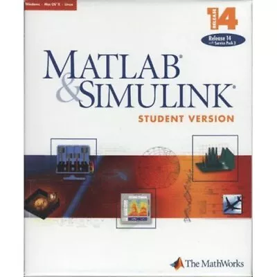 MATLAB AND SIMULINK STUDENT VERSION RELEASE 14 *Excellent Condition* • $35.95