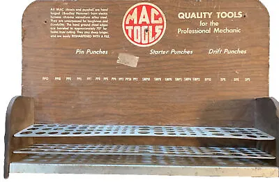 Vintage MAC TOOLS Punch Display Holder • $72.99