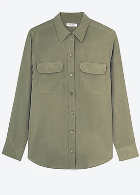 £30 • Buy Silk Shirt Women Size XS - Loose Fit