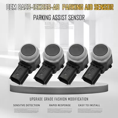 4X OEM 8A5315K859AB PDC Reverse Bumper Object Backup Parking Aid Sensor For Ford • $22.95