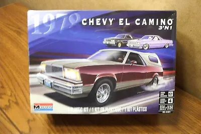 MONOGRAM 1978 CHEVY EL CAMINO  3'n1 MODEL KIT 1/24 SCALE • $37.99