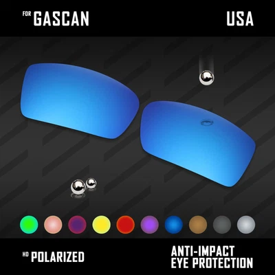$16.98 • Buy Anti Scratch Polarized Replacement Lenses For-Oakley Gascan Options