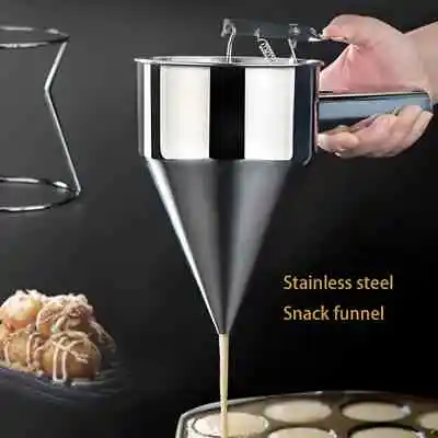 1200ml Batter Dispenser DIY Muffin Cupcake Pancake Kitchen Measuring Baking Tool • $25.33