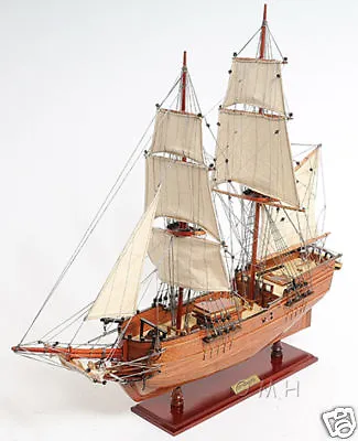 Brig Lady Washington Model Tall Pirate Ship 25  Boat Assembled Sailboat New • $385.01