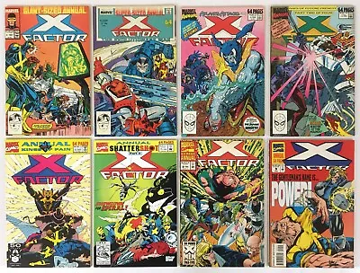 X-Factor Vol. 1 (Marvel 1987) 8 Annual Comic Lot # 2 3 4 5 6 7 8 9 • $16