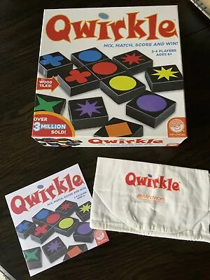 Quirkle Board Game Mindware Games Mensa New With Sealed Pieces 2-4 Players 6+  • £12.66