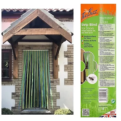 Plastic Strips Insect Control Mosquito Blinds Door Screen Protection Stop Fly • £6.97