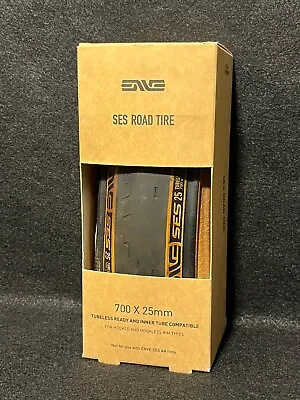 ENVE Composites SES Tire  700x25c Tubeless Ready - Black / Tan - BRAND NEW • $24.99