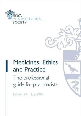 £3.49 • Buy Medicines, Ethics And Practice: The Professional Guid... By Royal Pharmaceutical