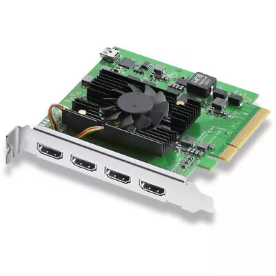 Blackmagic Design DeckLink Quad HDMI Recorder Capture Card  - Ships From Miami • $545