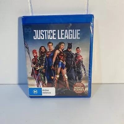 $12.50 • Buy Justice League Blu-Ray Movie Dc Reg.B Brand New Sealed Superman Batman Aquaman