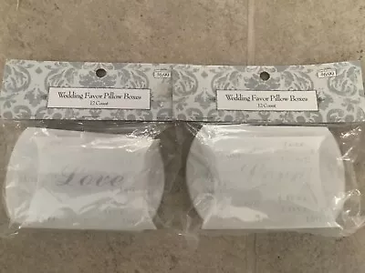 $6 • Buy Present Pouch Candy Boxes Wedding Valentines Favors Pillow Shape 24 Ct