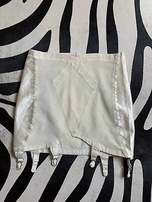 Vintage 1960’s Charmode Girdle Women’s Ivory Lace Lingerie Intimates Garter  • $75