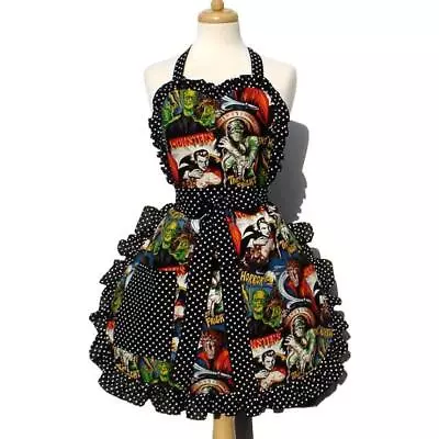 Hemet Ruffled Monster Mash Apron • $45