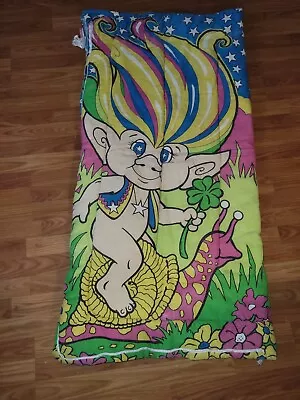 Vintage Trolls Coleman Child's Sleeping Bag • $35