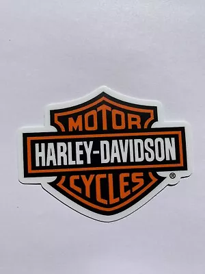 $5.95 • Buy Harley Davidson Motorcycle 4” Emblem Logo Shield Sticker Helmet Car Truck Decal