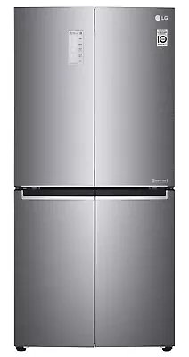 LG 530L Stainless Steel French Door Fridge (Platinum Silver) - GF-B590 • $1800