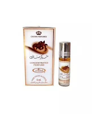 Choco Musk 6ml Roll On Perfume Oil By Al Rehab Unisex Arabic Arabian Fragrance • £3.99