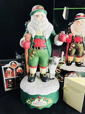 Vtg 90’s Midwest Of Cannon Falls Irish Santa Christmas In Killarney Music Box • $45